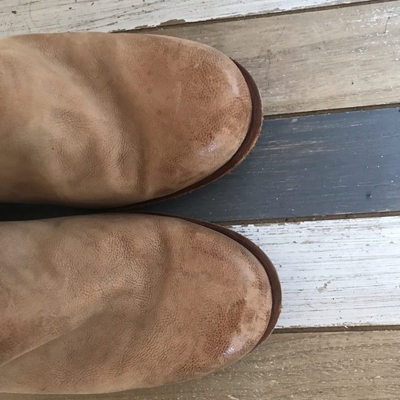A.S.98 Women's Leather Ankle Brown Boots EUR 40 US Sz 9 3” Block Heel - Picture 9 of 11